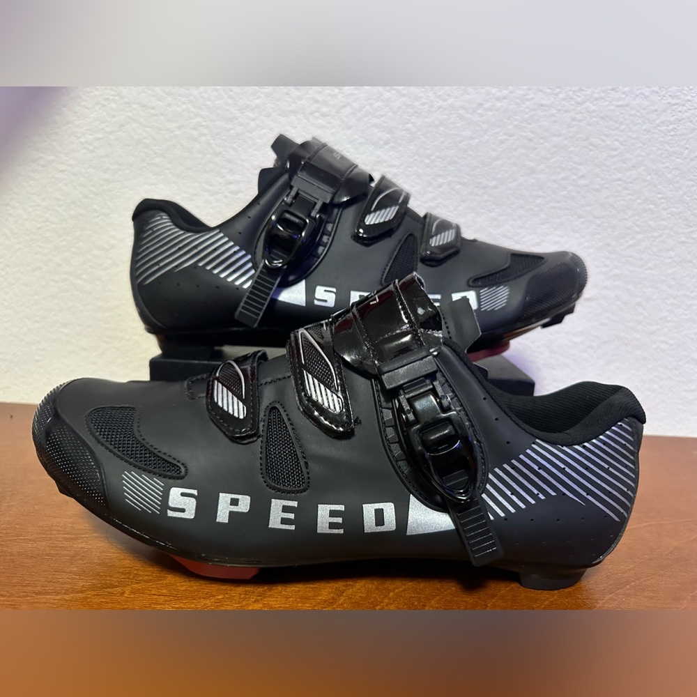 Speed Cycling Compatible with
Peloton Delta Cleats Shoes Sz
EU 46 US 11.5